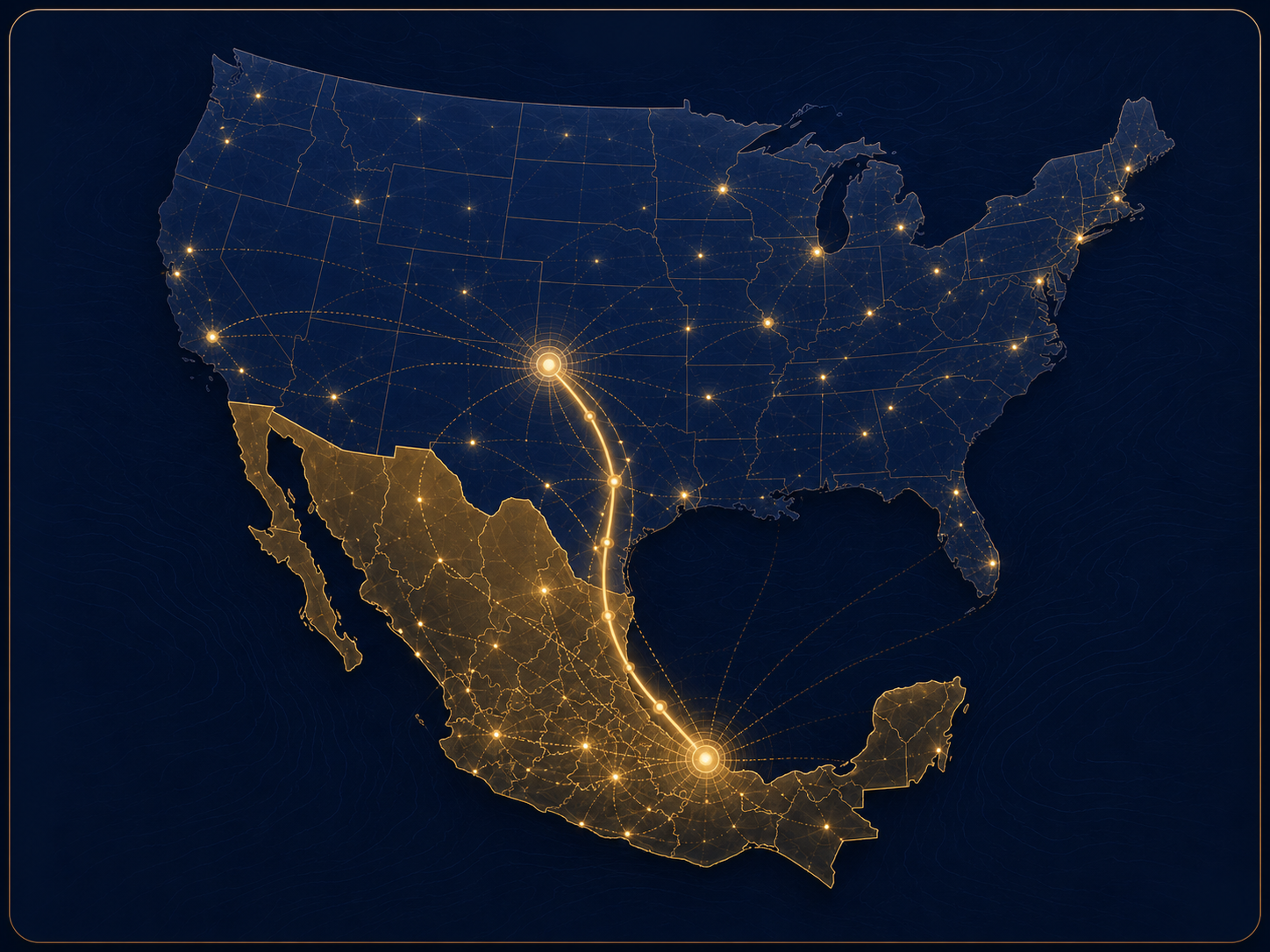 Trade corridor: United States — México